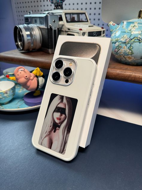 ✅ جراب هاتف ذكي بتقنية NFC – تصميم بالحبر الإلكتروني