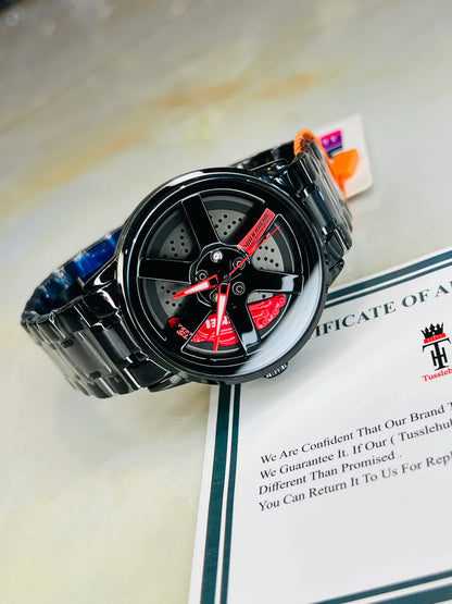 ساعة سكمي فوسن إيس باللون الأحمر – أسلوب جريء لعشاق السيارات!