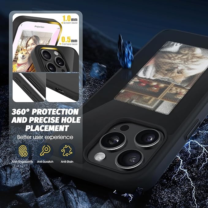 ✅ جراب هاتف ذكي بتقنية NFC – تصميم بالحبر الإلكتروني